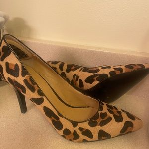 Cheetah print heels
